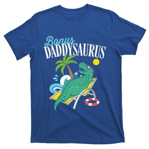 Bonus Daddysaurus Rex Funny Fathers Day Daddy Saurus Stepdad Gift T-Shirt