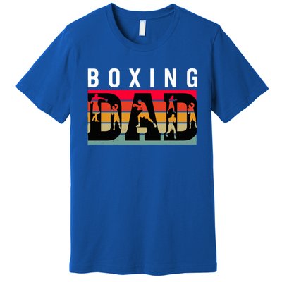 Boxing Dad Retro Vintage Great Gift Premium T-Shirt