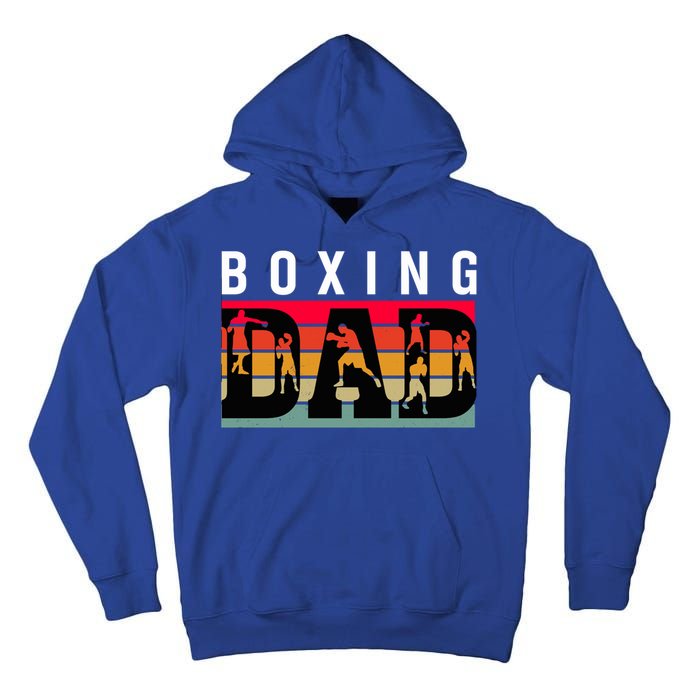 Boxing Dad Retro Vintage Great Gift Tall Hoodie