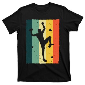 Bouldering Design Rock Climbing T-Shirt