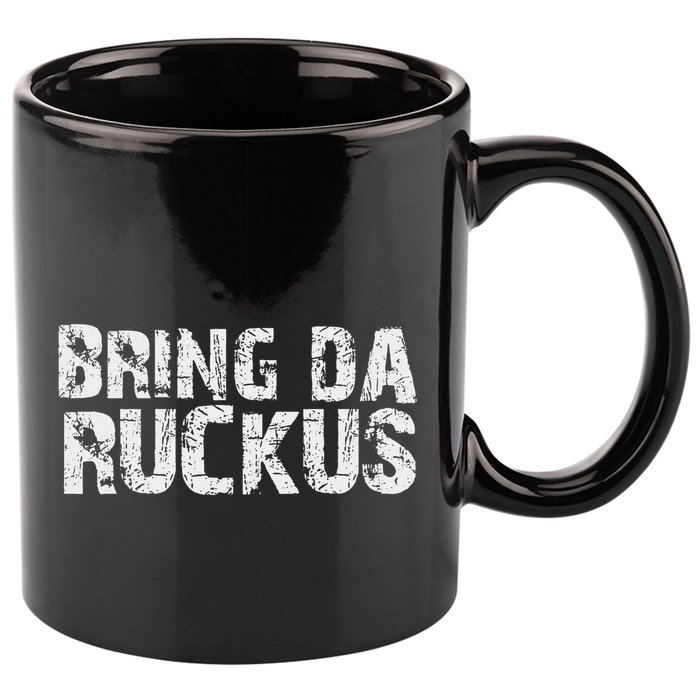 Bring Da Ruckus Funny Work Out 11oz C Handle Ceramic Mug