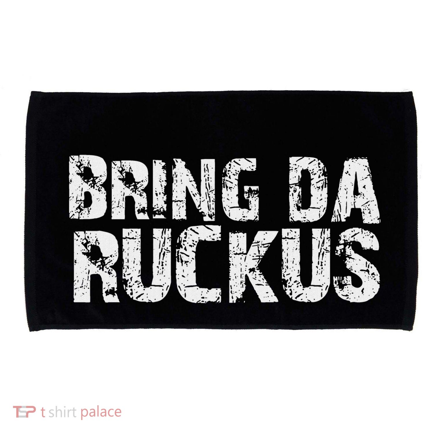 Bring Da Ruckus Funny Work Out Microfiber Hand Towel