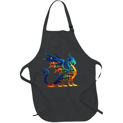 Book Dragon Reading Book Lover Apron