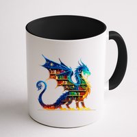 Book Dragon Reading Book Lover Mug