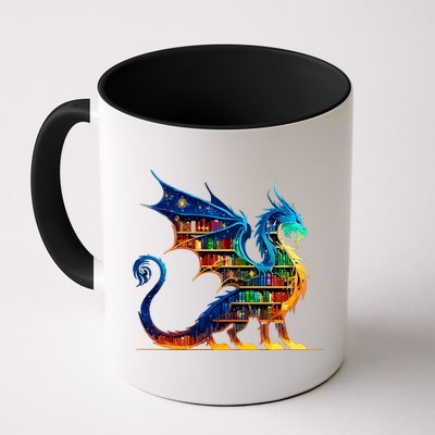 Book Dragon Reading Book Lover Mug