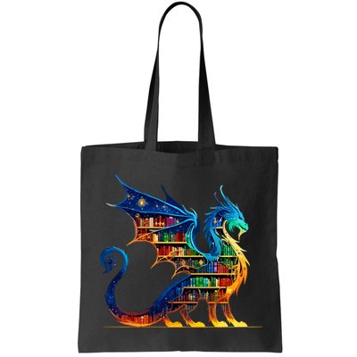 Book Dragon Reading Book Lover Bag