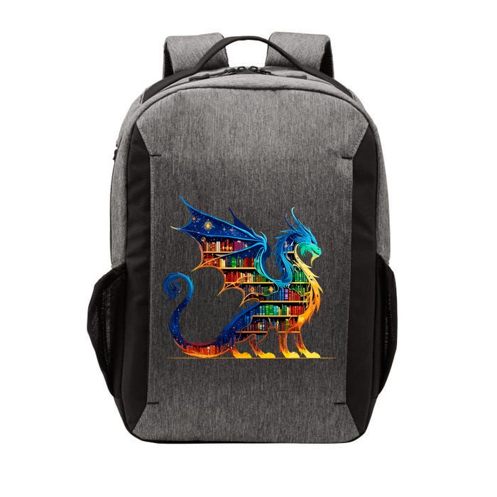Book Dragon Reading Book Lover Vector Backpack