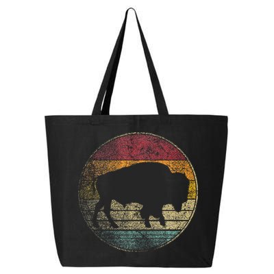 Buffalo Distressed Retro Bison Animal Lover 25L Jumbo Tote