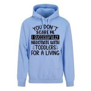 Babysitter Don't Scare Me Negotiate With Sitter Great Gift Unisex Surf Hoodie