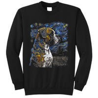 Boxer Dog Starry Night Dogs Lover Gifts Graphic Sweatshirt