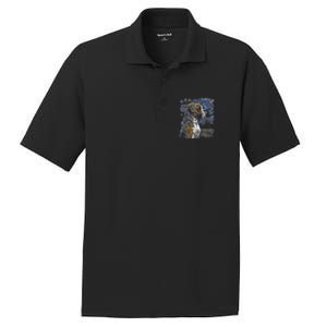 Boxer Dog Starry Night Dogs Lover Gifts Graphic PosiCharge RacerMesh Polo