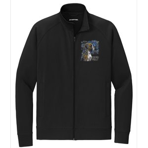 Boxer Dog Starry Night Dogs Lover Gifts Graphic Stretch Full-Zip Cadet Jacket