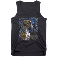 Boxer Dog Starry Night Dogs Lover Gifts Graphic Tank Top