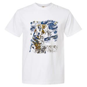 Boxer Dog Starry Night Dogs Lover Gifts Graphic Garment-Dyed Heavyweight T-Shirt