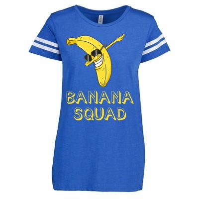 Banana Dabbing Sunglasses Smiling Face Fruit Lover Enza Ladies Jersey Football T-Shirt