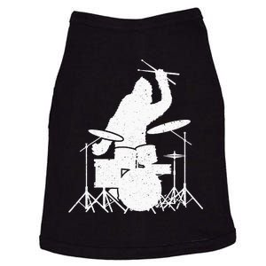 Bigfoot Drumstick Sasquatch Drumming Drummer Drums Player Doggie Tank