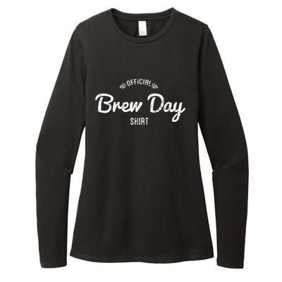 Brew Day Shirt Craft Beer Home Brewing Womens CVC Long Sleeve Shirt