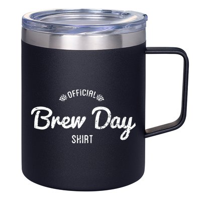Brew Day Shirt Craft Beer Home Brewing 12oz Stainless Steel Coffee Mug