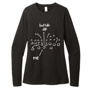 Buffalo Dip Super Funny Football For Women Sunday Womens CVC Long Sleeve Shirt