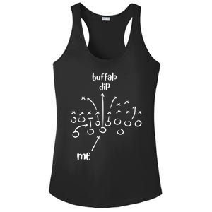 Buffalo Dip Super Funny Football For Women Sunday Ladies PosiCharge Competitor Racerback Tank