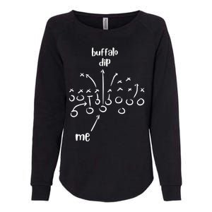 Buffalo Dip Super Funny Football For Women Sunday Womens California Wash Sweatshirt