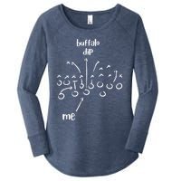 Buffalo Dip Super Funny Football For Women Sunday Women's Perfect Tri Tunic Long Sleeve Shirt