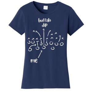 Buffalo Dip Super Funny Football For Women Sunday Women's T-Shirt