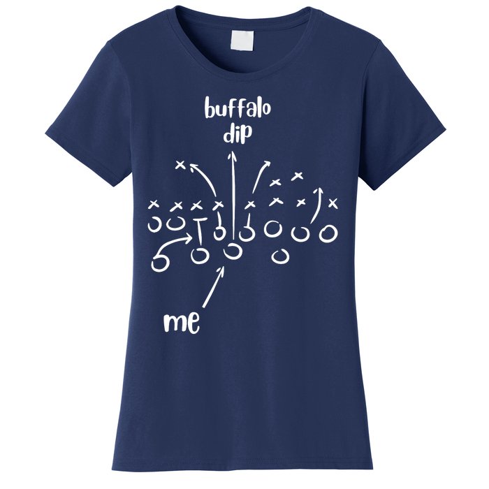 Buffalo Dip Super Funny Football For Women Sunday Women's T-Shirt