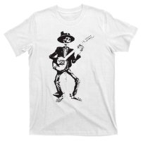 Banjo Dancing Skeleton Bluegrass Music Festival T-Shirt