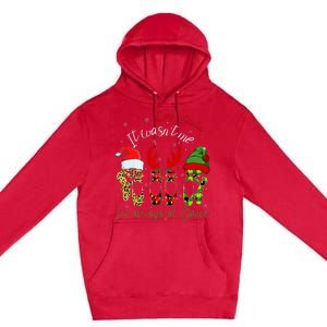 Ballet Dear Santa It WasnT Me IM Always At Dance Christmas Premium Pullover Hoodie