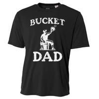 Bucket Dad Softball Dad Baseball Cooling Performance Crew T-Shirt