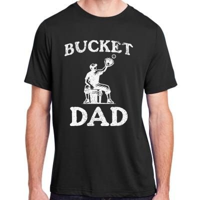 Bucket Dad Softball Dad Baseball Adult ChromaSoft Performance T-Shirt