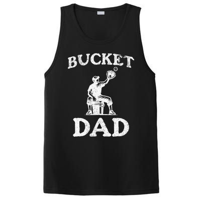 Bucket Dad Softball Dad Baseball PosiCharge Competitor Tank