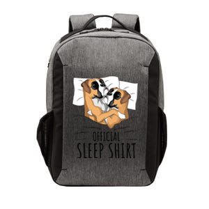 Boxer Dog Sleep Funny Vector Backpack