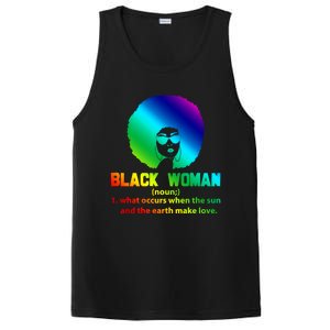 Black Definition Sun And Earth Love Black History Gift PosiCharge Competitor Tank