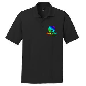 Black Definition Sun And Earth Love Black History Gift PosiCharge RacerMesh Polo