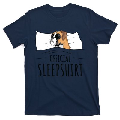 Boxer Dog Sleep Gift T-Shirt