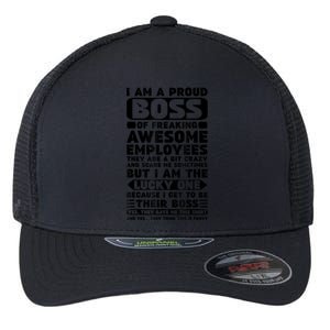 Boss Day Shirt Employee Appreciation Office Women Funny Flexfit Unipanel Trucker Cap