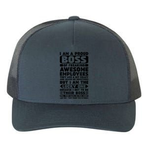 Boss Day Shirt Employee Appreciation Office Women Funny Yupoong Adult 5-Panel Trucker Hat