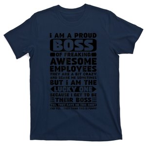 Boss Day Shirt Employee Appreciation Office Women Funny T-Shirt