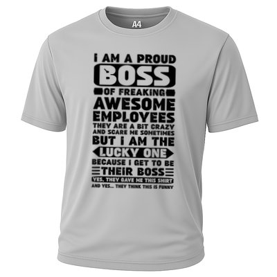 Boss Day Shirt Employee Appreciation Office Women Funny Performance Shirt