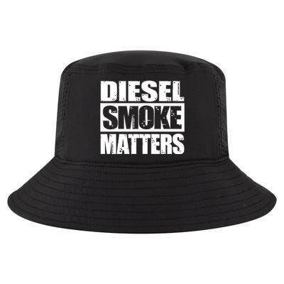 Black Diesel Smoke Matters Diesel Truck Owner Roll Coal Gift Cool Comfort Performance Bucket Hat