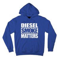 Black Diesel Smoke Matters Diesel Truck Owner Roll Coal Gift Hoodie