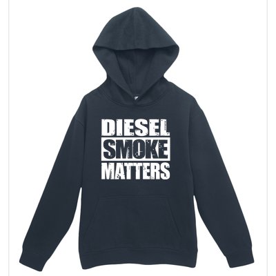 Black Diesel Smoke Matters Diesel Truck Owner Roll Coal Gift Urban Pullover Hoodie