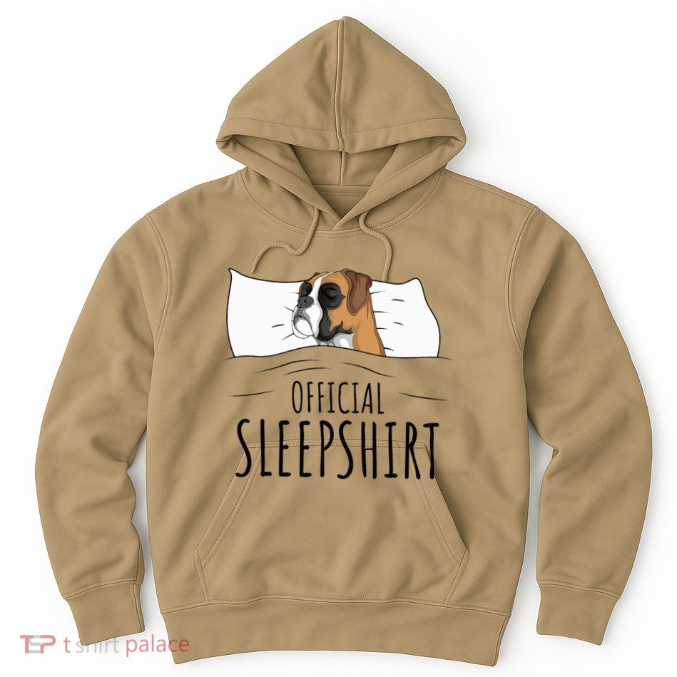 Boxer Dog Sleepshirt Hoodie
