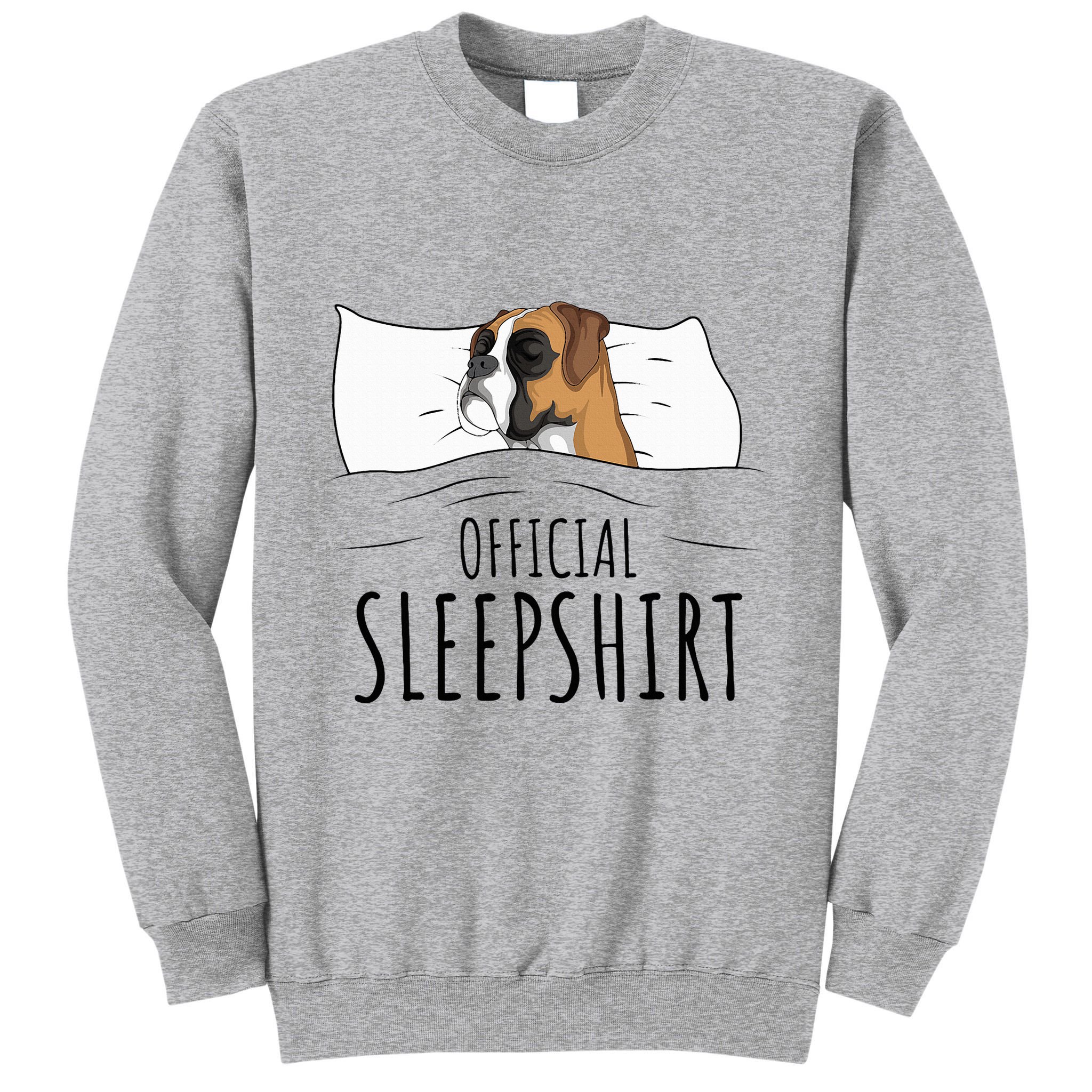 Boxer Dog Sleepshirt Tall Sweatshirt