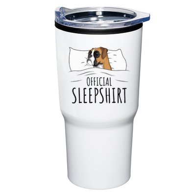 Boxer Dog Sleepshirt Tumbler