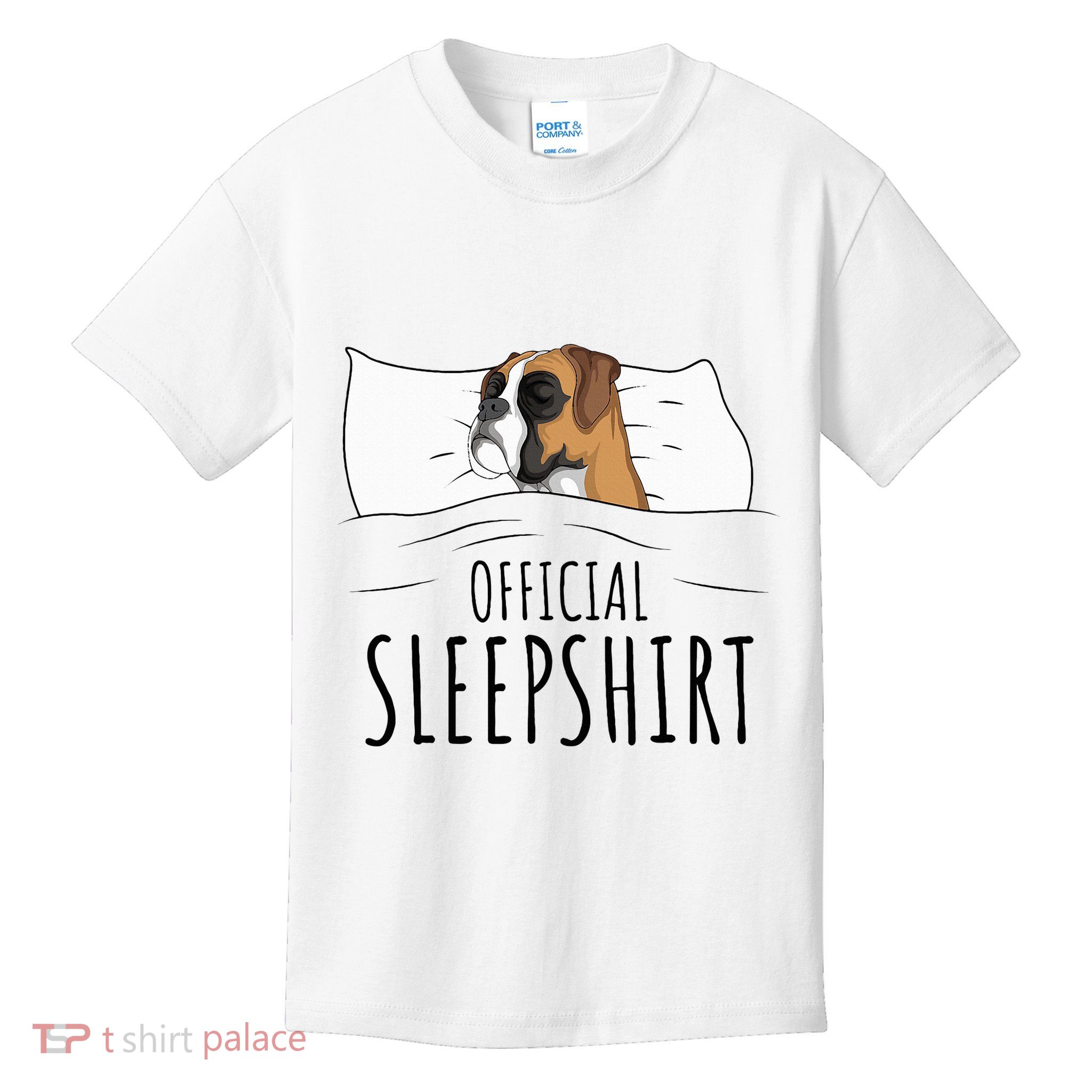 Boxer Dog Sleepshirt Kids T-Shirt