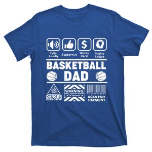 Basketball Dad Scan For Payt Basketball FatherS Day Gift T-Shirt