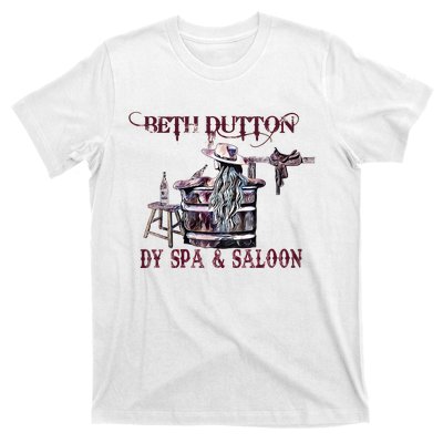 Beth Day Spa And Saloon Western Cowboy Cowgirl Trending Gift Idea T-Shirt